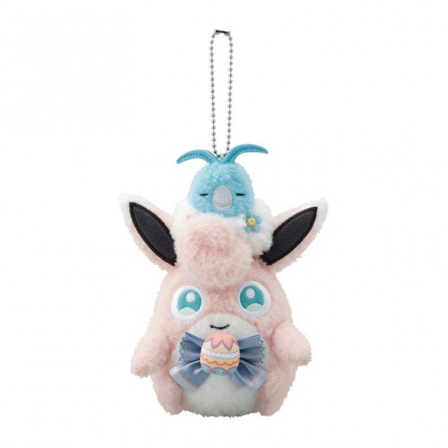 포켓몬센터 마스코트 키링 Pokemon Botanical Easter 푸크린&파비코